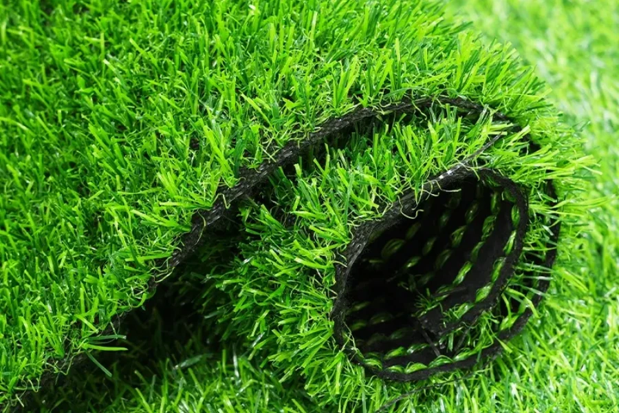 Artificial grass without SBR glue