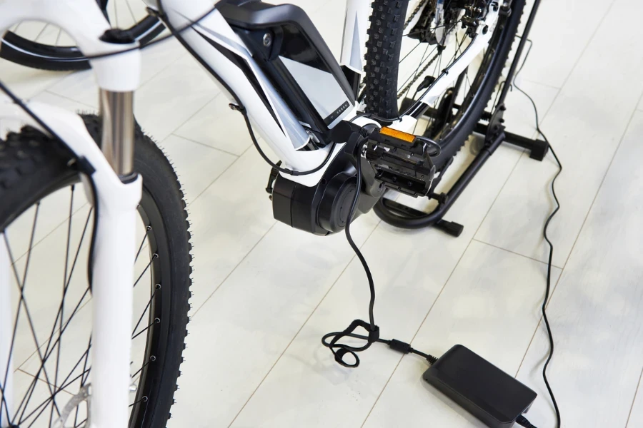 charging an electric bike