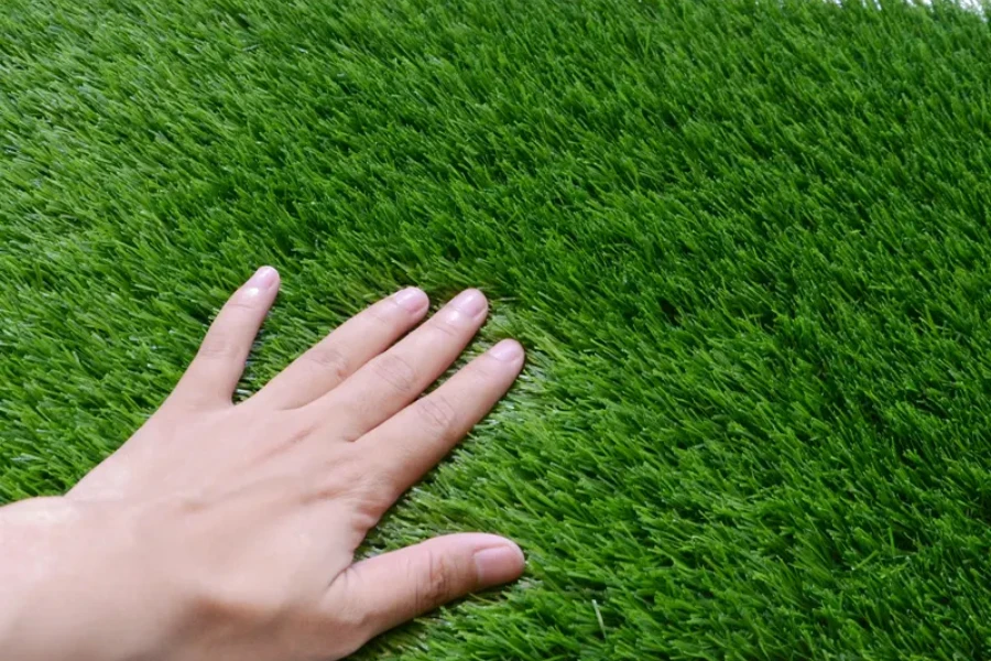 Custom artificial grass for outdoors