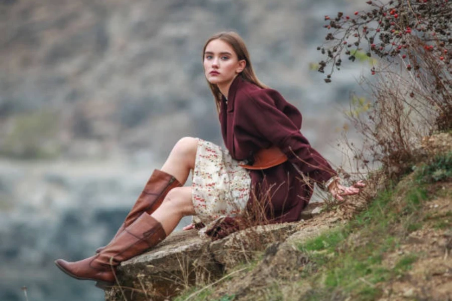 vestidos com estampas florais