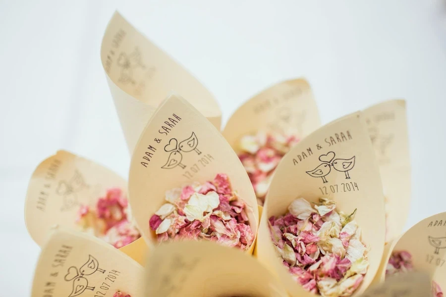 Eco-friendly wedding décor