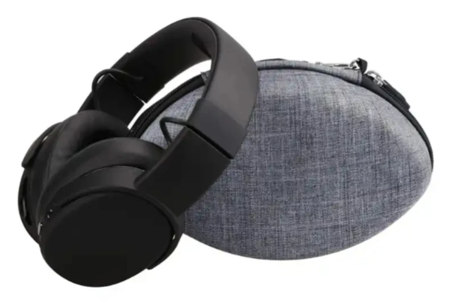 headphones case made from soft material