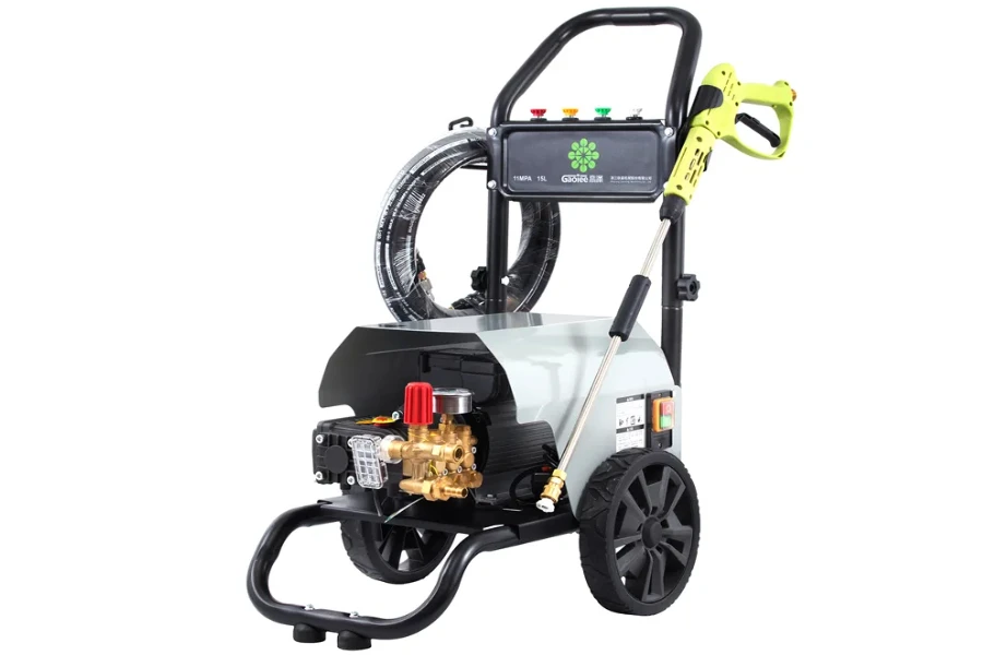Heavy-duty electric-powered pressure washer