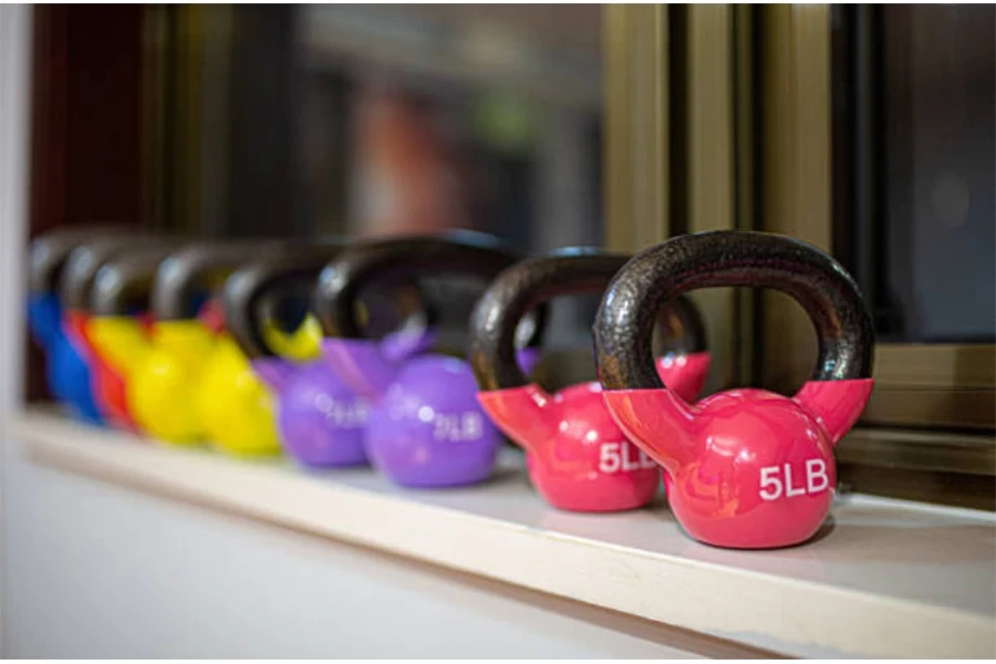 kettlebells