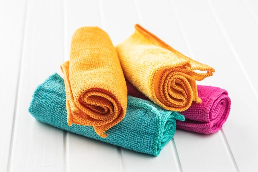 microfiber cleaning towels