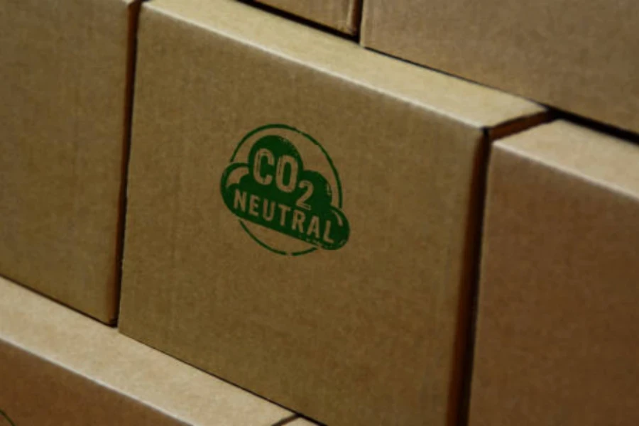 Netto-Null-Emissions-Verpackung