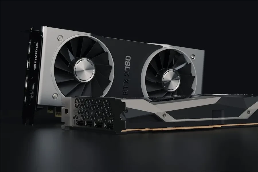 بطاقة الرسومات NVIDIA RTX2080 في الهواء الطلق