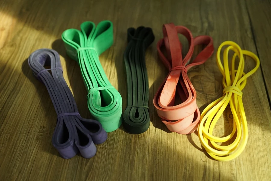 resistance bands are important tool for home gym