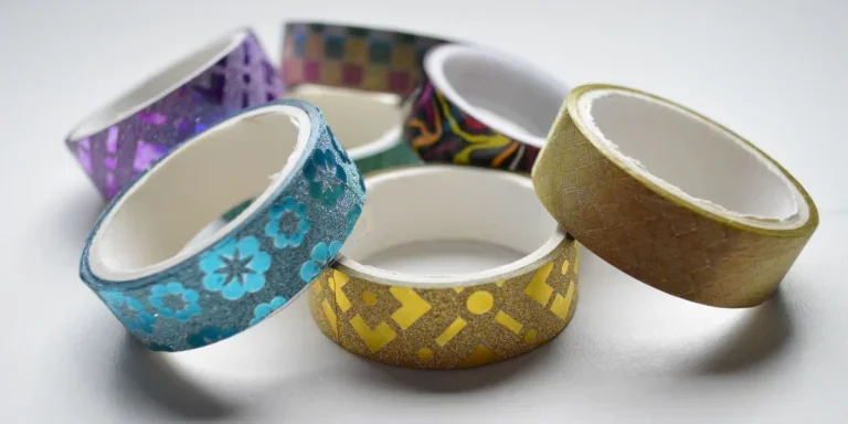 Rolls of adhesive tape with different designs