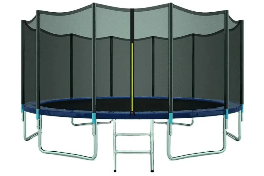 round trampoline for gymnastics training