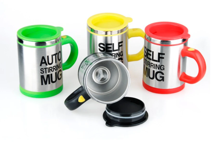 self-stirring mugs
