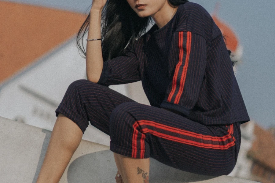 sporty women’s co-ord tracksuit set