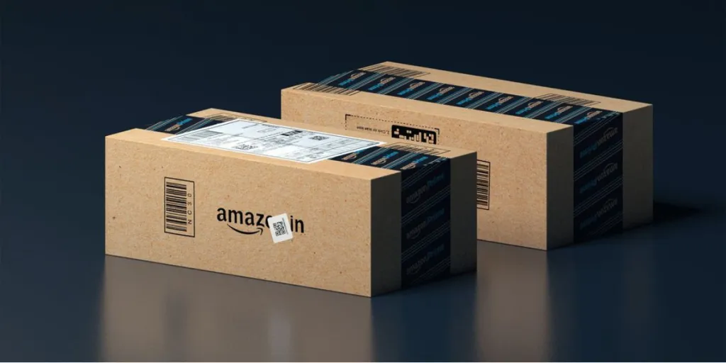 two amazon packages