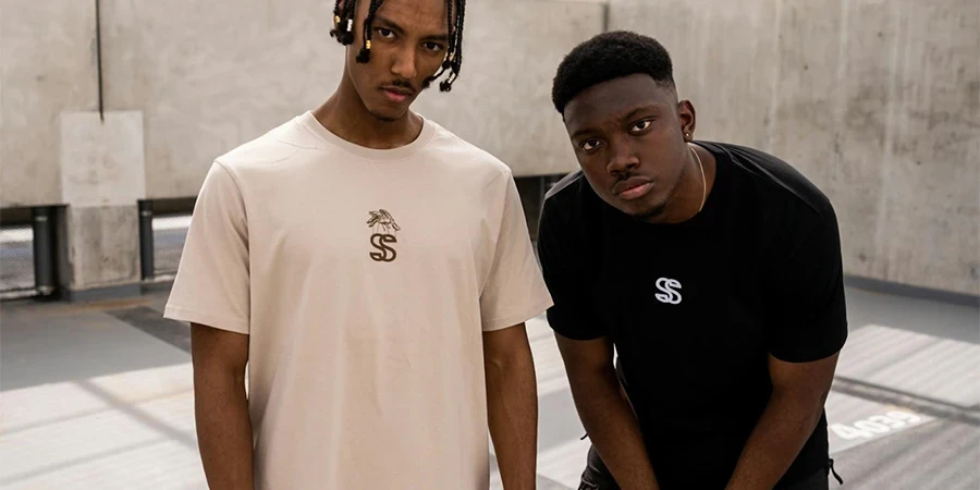 two black teenagers in streetwear