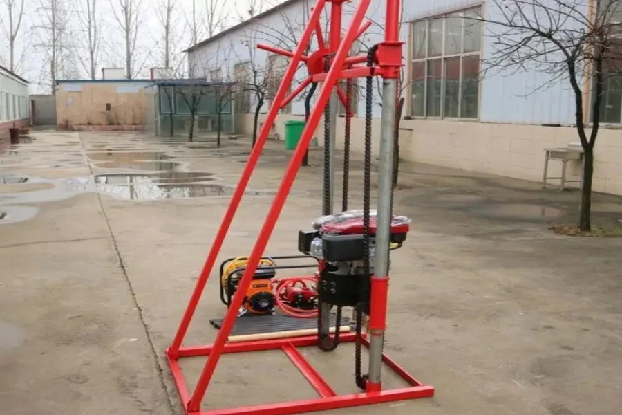 Water well cable tool rig