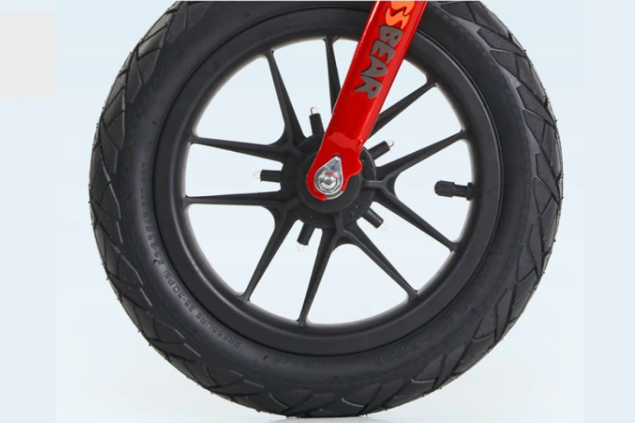 wear-resistant inflatable balance bike wheel