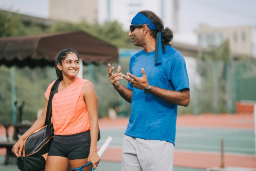 DSLEAF Bolsa de tenis para hombres y mujeres para sostener 2 raquetas,  mochila de tenis con espacio separado para zapatos para deportes de tenis