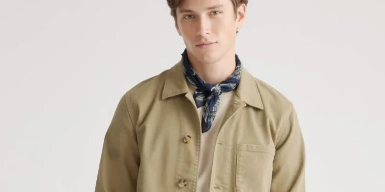 young man in chore jacket