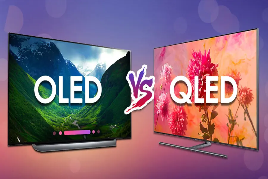 A comparison of OLED vs. QLED TVs