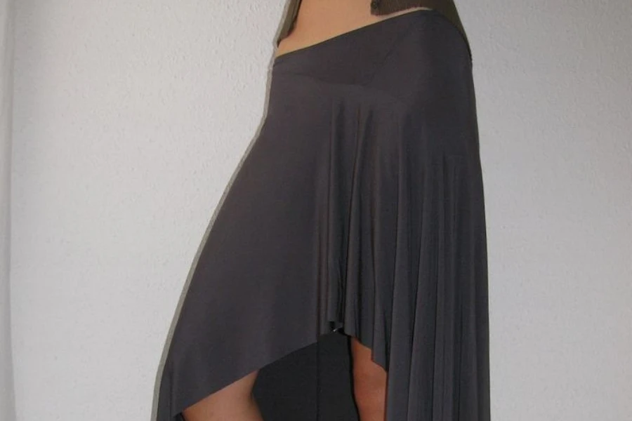 asymmetric skirt