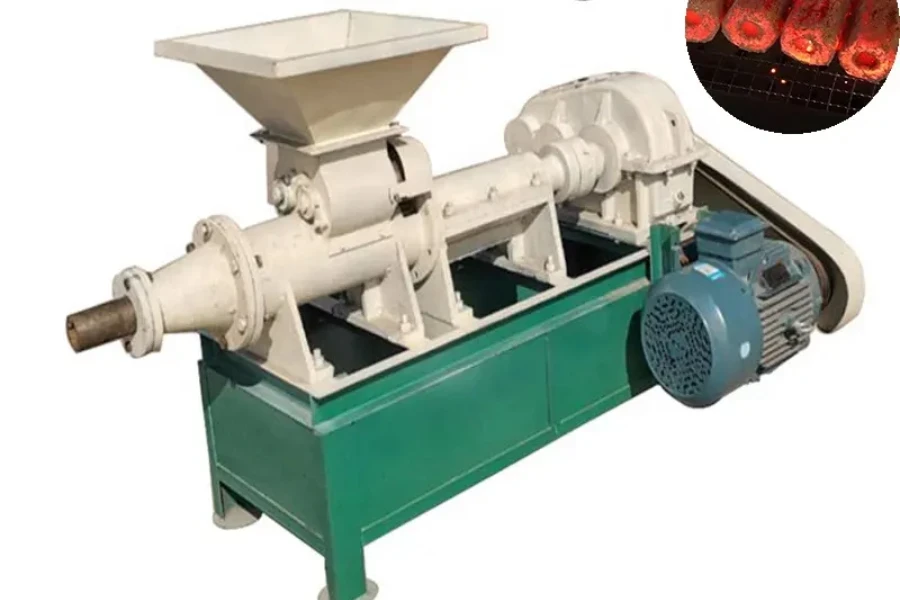 Charcoal coal big pellet making machine