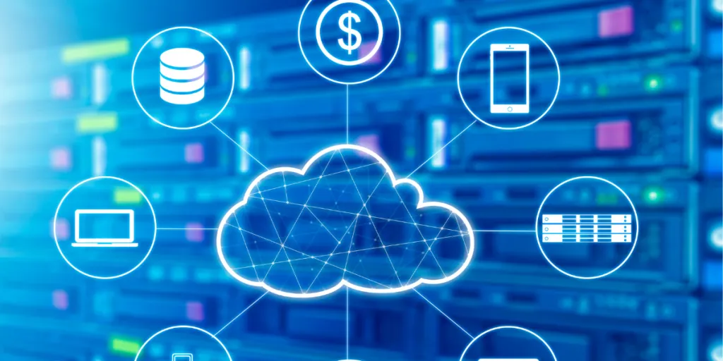 Cloud storage technology connected to multiple devices