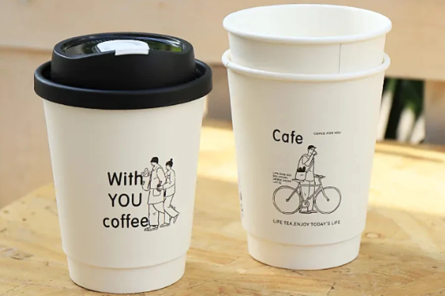 Couples coffee cups