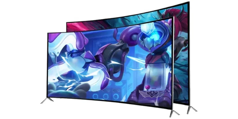 Изогнутые телевизоры обычно имеют явно модернизированный внешний вид.