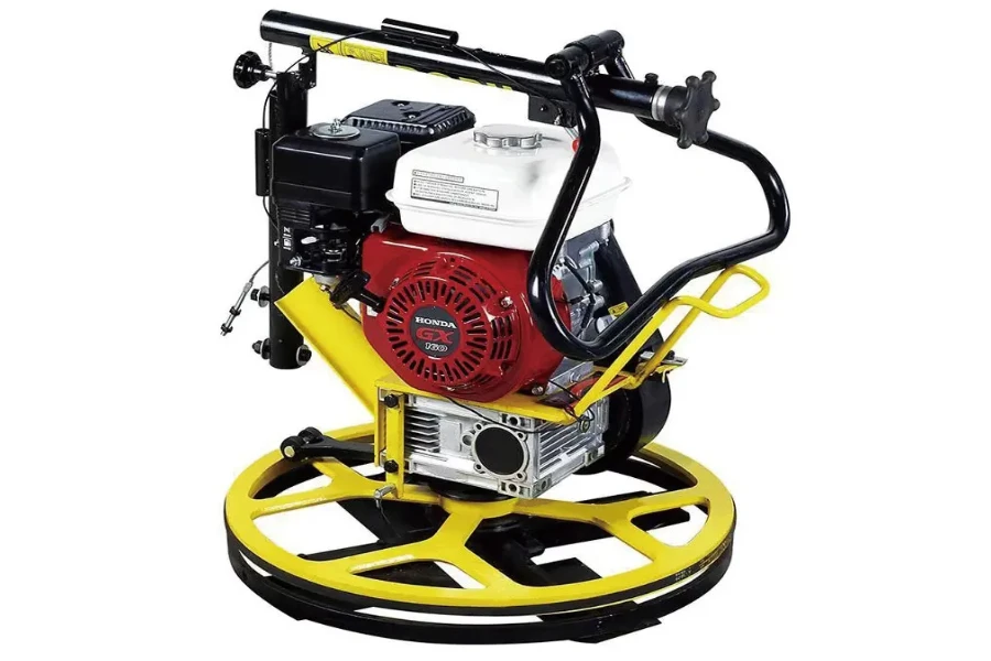 Gasoline power trowel with 5.5HP