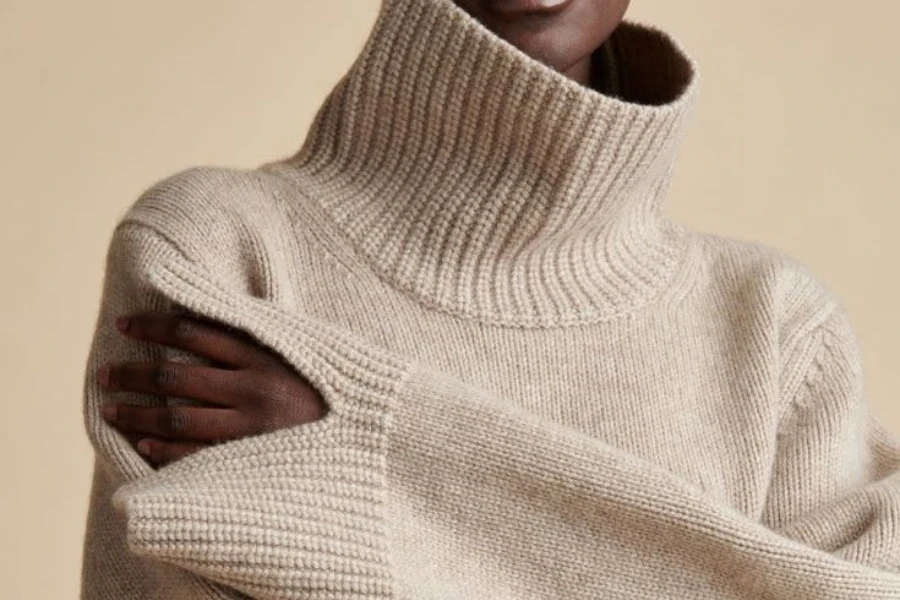 roll neck sweater