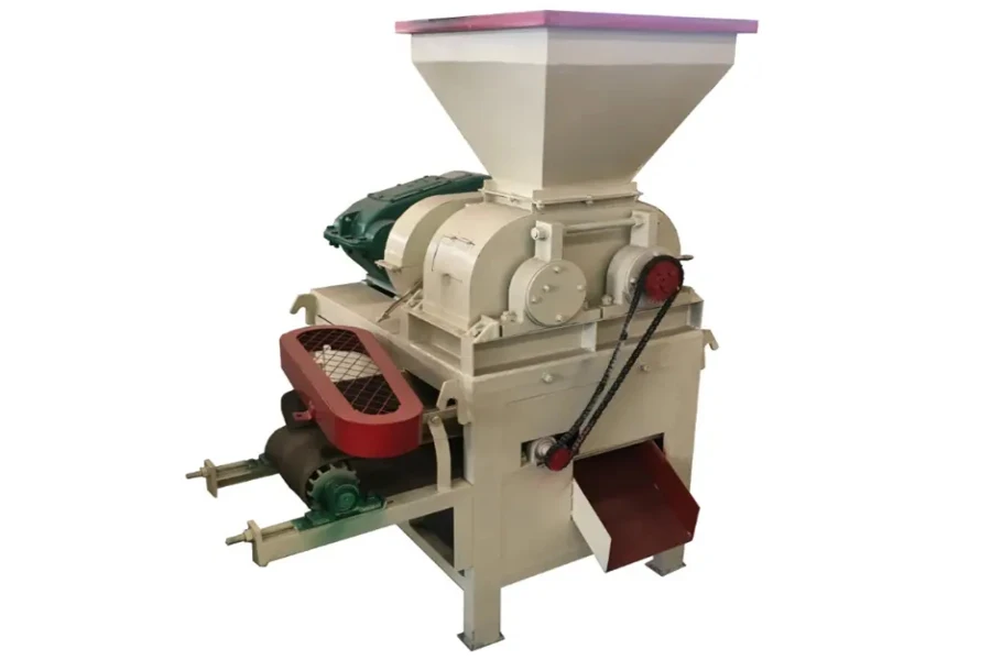 Saw dust making charcoal briquette machine