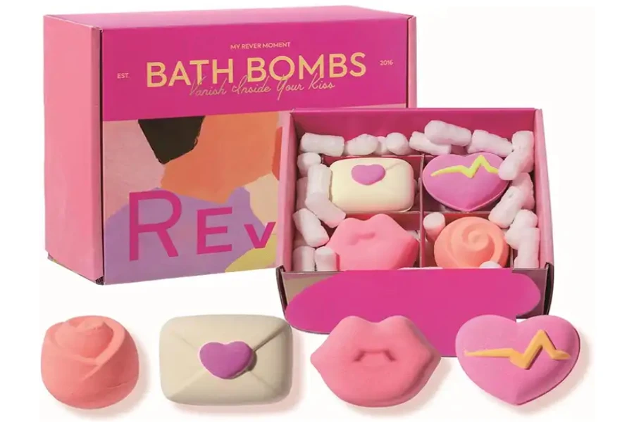 Scented bath bombs