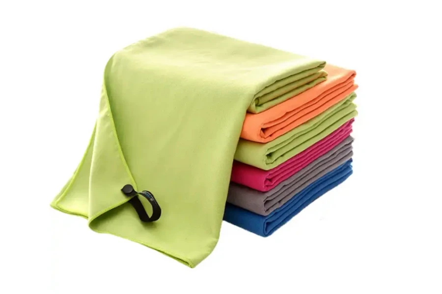 HOPESHINE Microfiber Gym Towels Fast Drying Sports Towel Fitness