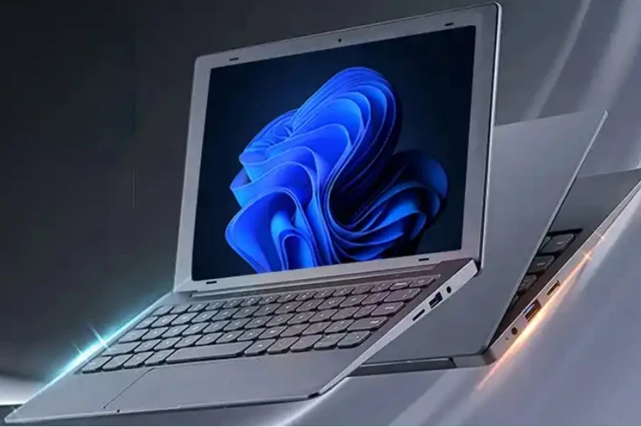 laptop de estudante