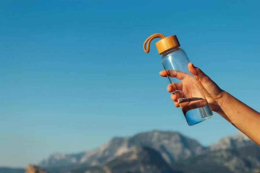 la botella de agua