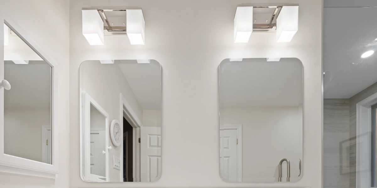 Como hacer un espejo flotante con luz 