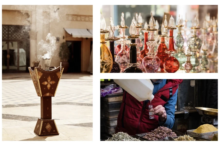 Arabic Perfume, vintage perfume bottle