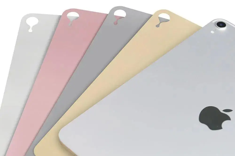 Assorted polycarbonate tablet covers in various colors