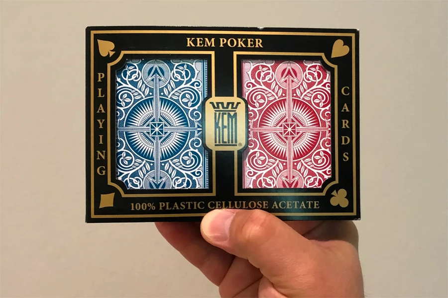 KEM Arrow Poker Size Playing Cards