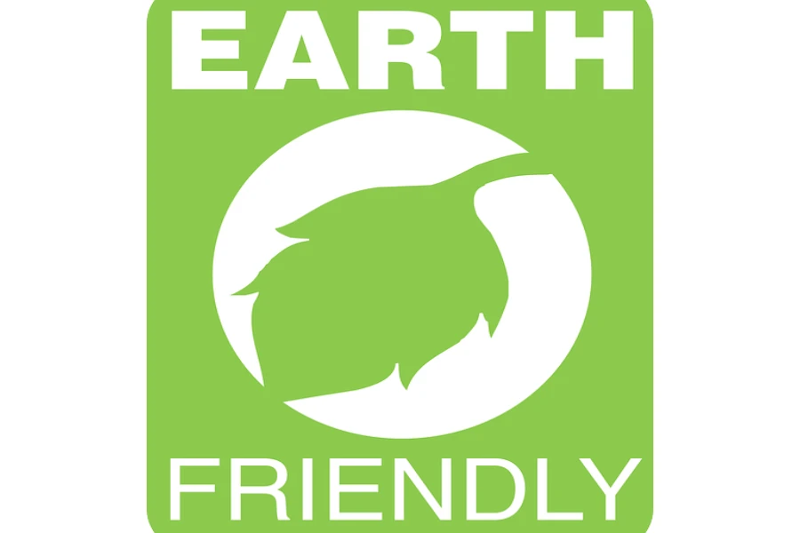 A banner supporting eco-friendly party balloons adoption