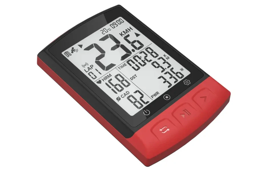 Un compteur vélo GPS avec écran