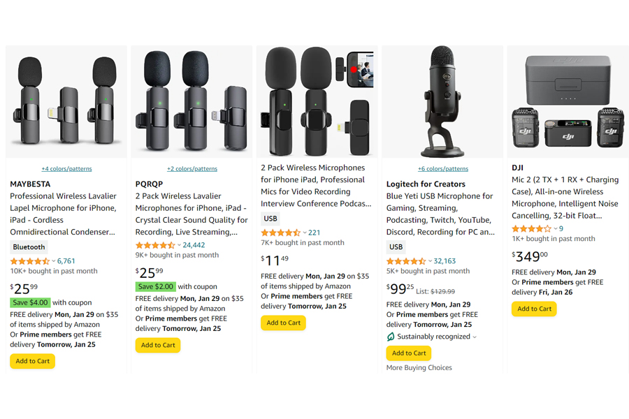 Review Analysis of Amazon s Hottest Selling Microphones in the US