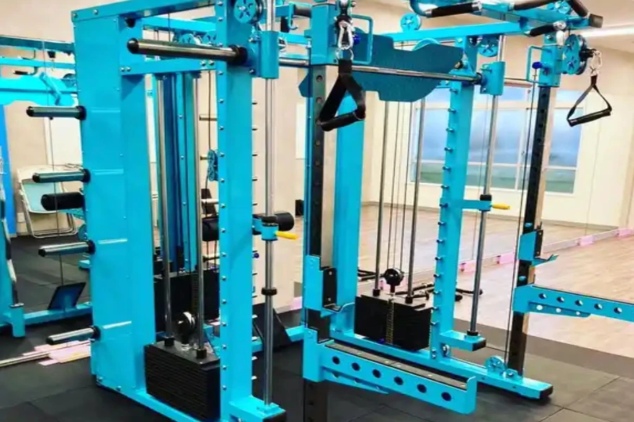 Commercial all-in-one gym fitness Smith machine