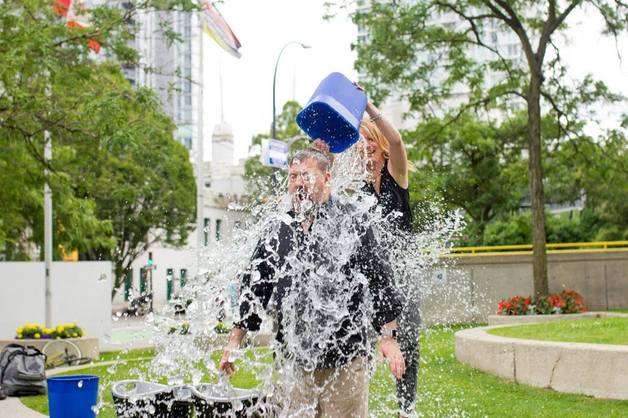 desafío de cubos de hielo