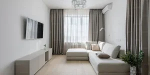 Living room curtain