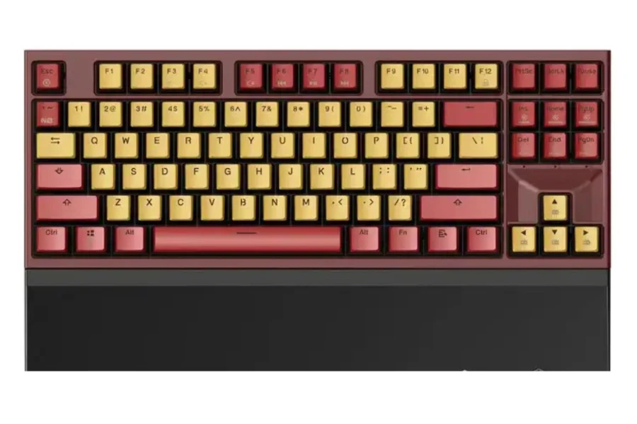 Teclado mecánico para juegos sin teclas