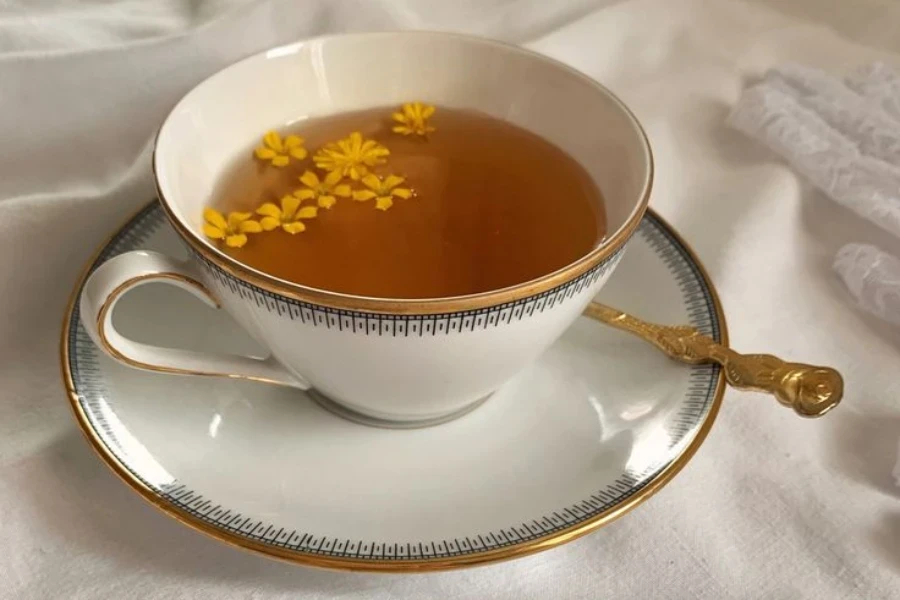 teacup and saucer