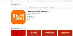Temu: The number 1 shopping app in Apple App Store