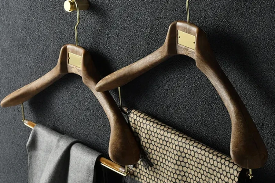 wooden hanger