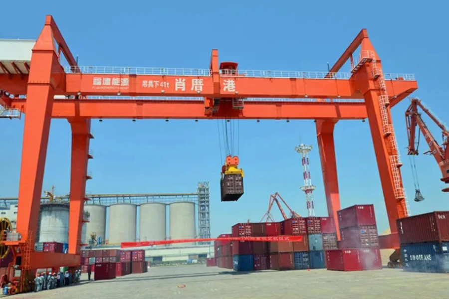 400-ton rubber tired gantry crane